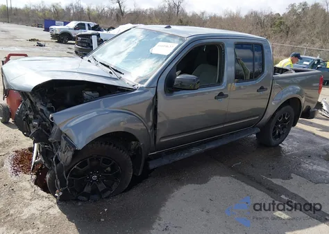 2018 Nissan Frontier Sv from USA, damaged, VIN 1N6AD0ER8JN736010